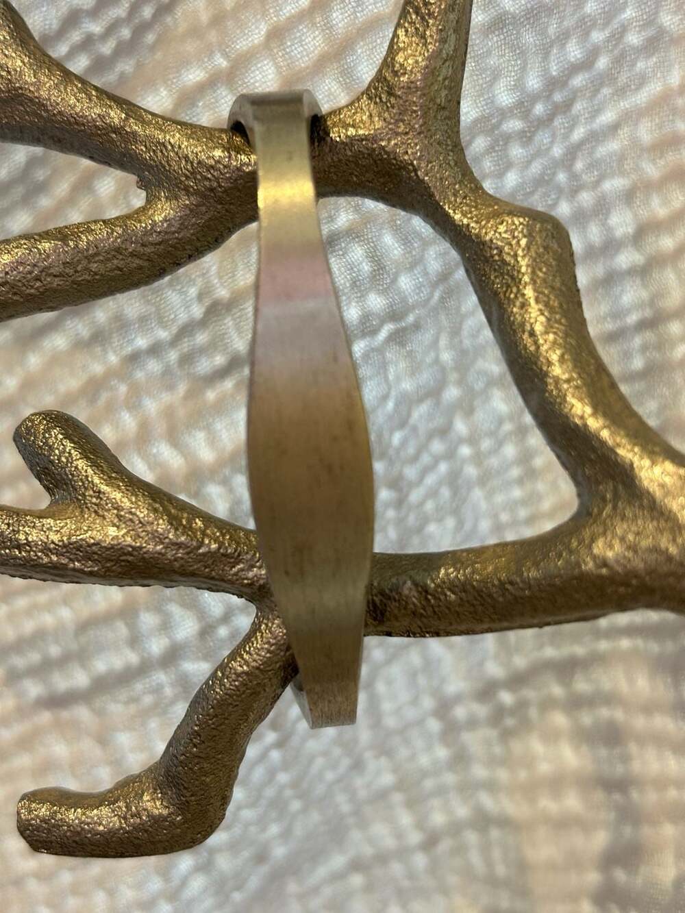 Speidel USA Brushed Silver Tone Cuff Bracelet